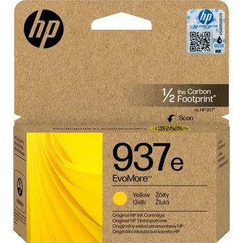 HP 937e 4S6W8NE EvoMore žlutá (yellow) originální cartridge