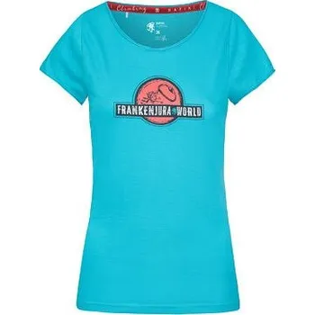 Dámské tričko Dámské tričko RAFIKI JAY, peacock blue velikost 42