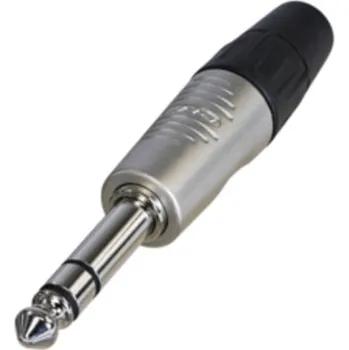 Elektrický konektor Rean AV RP3C jack konektor 6.35 mm zástrčka Pólů: 3 1 ks