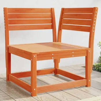 Zahradní pohovka vidaXL Zahradní pohovka rohová voskově hnědá 73x73x78cm masiv borovice