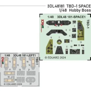 Plastikový model Eduard 1/48 TBD-1 SPACE (HOBBY BOSS)