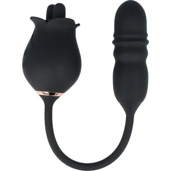 Vibrátor Virgite Qiot Clit & Bullet, přirážecí vibrátor a stimulátor klitorisu