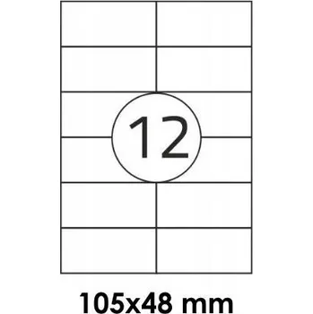 Obalový materiál Samolepící etikety 105/48