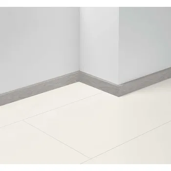 Podlahová lišta SL 5 WF - originální soklová lišta PARADOR - voděodolná - k laminátovým podlahám - Ušlechtilá ocel D001