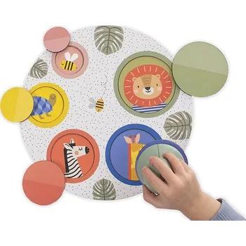 Puzzle Taf Toys Magnetické puzzle 4v1