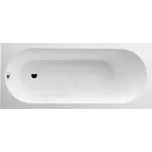 Villeroy & Boch Oberon Vana Solo 180x80x47 cm, Quaryl, bílá, UBQ180OBE2V-01