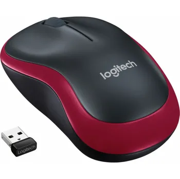 Počítač Logitech M185 Mouse Red (910-002240)