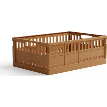 Úložný box Skládací přepravka maxi Made Crate - toffee
