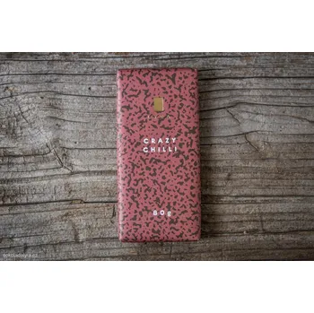 Čokoláda Lyra CRAZY CHILLI Hořká čokoláda s chilli 80 g