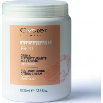 Vlasová regenerace Oyster Cosmetics SUBLIME FRUIT/ Revitalizační citrusová maska
