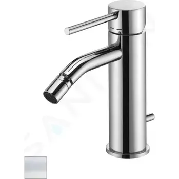 Paffoni Light Bidetová baterie s výpustí, bílá mat, LIG135BO