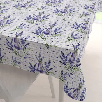 ubrus Dekorační obdélníkový ubrus PML-082 Snítky levandulí s vázičkami 50x100 cm