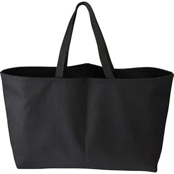 Plátěná taška černá 63,5x37 cm termotransfer