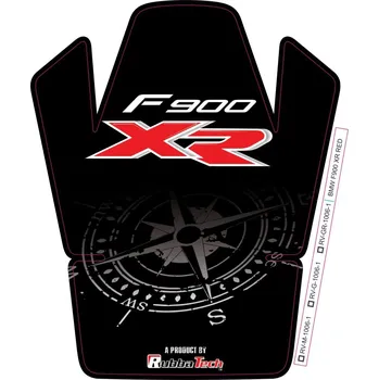 Polep vozidla Rubbatech Grippertech Tank Pad BMW F900 XR Compass Black