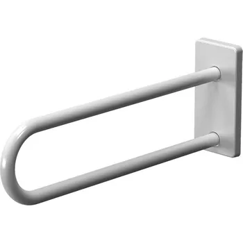 Madlo do koupelny Antimikrobiální vinylové madlo pevné, délka 600 mm Sanela SLZM 13VIN, barva bílá