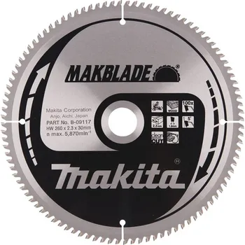 Pilový kotouč MAKITA B-32873 pilový kotouč 260x30mm 100Z free_store_pickup