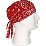 Headwrap paisley červený (Šátek Bandana Headwrap)