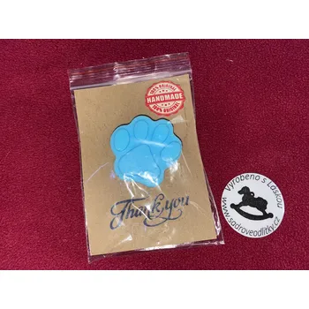 Mýdlo HandMade by VeJa Mýdlo - psí tlapka (vanilka, pomeranč, skočice)