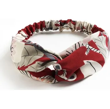 Ozdoba do vlasů Flamenco Mystique Látkový Turban O325WZ5, Šířka 4 cm, na Gumce