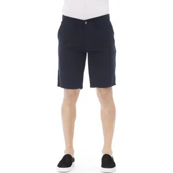 Pánské kraťasy Pánské šortky PTE3BR001656U_LIVORNO Baldinini Trend Barva: Modrá, Velikost: 44