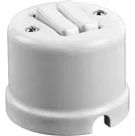 Elhard KN1003W Keramik nástěnný žaluziový ovladač - kulatý, klapka, bílý