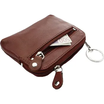 Módní doplněk Dámská velká kožená klíčenka 619-8104 hnědá