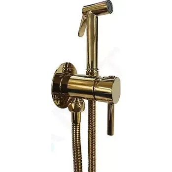 Paffoni Bidet Kit Set pákové baterie pod omítku s bidetovou sprškou, zlatá, ZDUP110HG