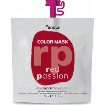 Vlasová regenerace Fanola Color maska Red Passion 30ml