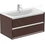 Ideal Standard Connect Air Skříňka pod umyvadlo 100x44x52 cm, hnědá mat/bílá mat, E0821VY
