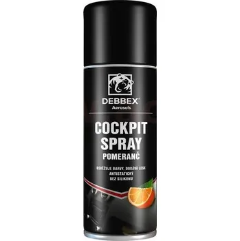 Cockpit spray, pomeranč 400 ml, DEBBEX