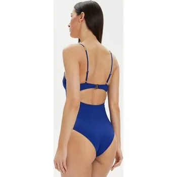 Dámské plavky Calvin Klein Swimwear Jednodílné plavky KW0KW02386 Tmavomodrá XS