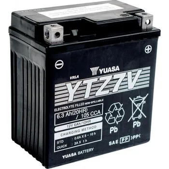 Auto-moto Továrně aktivovaná motocyklová baterie YUASA YTZ7V