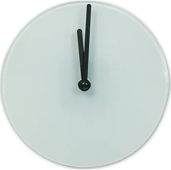 Hodiny Skleněné hodiny - 18 cm sublimace termotransfer