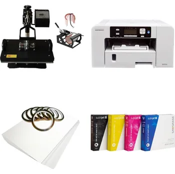 Tiskárna Sublimační sada na potisk triček a hrnků Sawgrass Virtuoso SG500 A4 + termolis PRIME Black 3 v 1 29 x 38 cm sublimace termotransfer