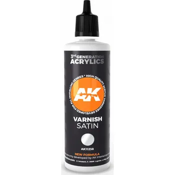 AK AK11238 Satin Varnish (100ml) 3GEN