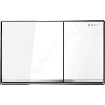 Splachovací tlačítko Geberit Omega60 Ovládací tlačítko splachování, bílá, 115.081.SI.1