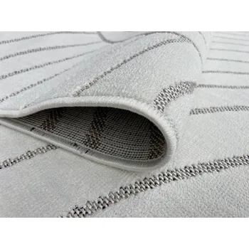 Koberec Vopi Kusový koberec Zen Garden 2403 white (Varianta: 80 x 150 cm)