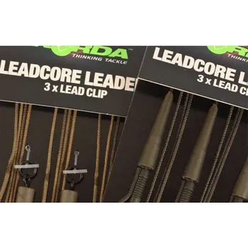 Korda Montáž Leadcore Leader Ring Swivels Gravel/Brown 3ks