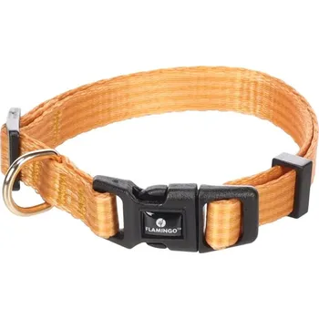 Obojek pro psa Obojek FLAMINGO Noekie žlutý (XS) 1x20-35cm