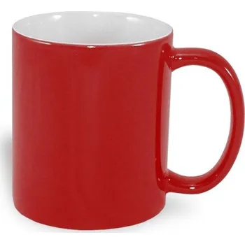 Magický hrnek 330 ml ECO - červený sublimace termotransfer