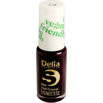 Masážní přístroj Delia Delia Cosmetics Vegan Friendly lak na nehty Velikost S č. 225 Black Berry 5ml