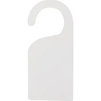 Jmenovka na stůl Visačka na dveře s rukojetí 10 x 23 cm plastová sublimace termotransfer