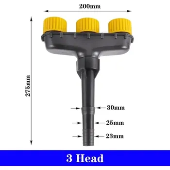 Zavlažovač Nastavitelný zahradní nástavec pro zavlažování - 3 rozprašovací tryska