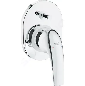 Vodovodní baterie Grohe BauCurve Vanová baterie pod omítku, s tělesem, chrom, 29043000