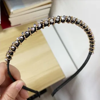 Čelenka Flamenco Mystique Čelenka Crystal, šedá, průměr 12 cm, šířka 0.7 cm