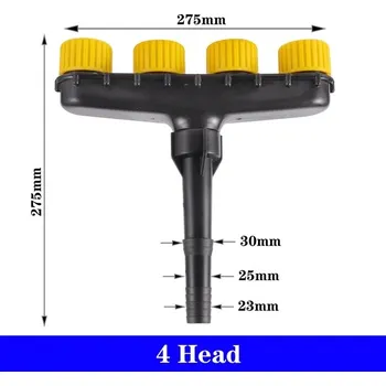 Zavlažovač Nastavitelný zahradní nástavec pro zavlažování - 4 rozprašovací tryska