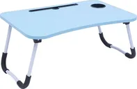 Skládací stolek pod notebook 60 x 27 x 40 cm modrý