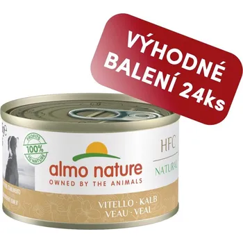 Krmivo pro psa Almo Nature HFC DOG - Telecí 95g výhodné balení 24ks
