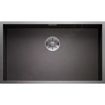 Nerezový dřez Blanco Zerox 700 Dřez, 74x44 cm, tmavá ocel, 526244