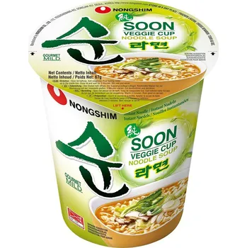 Polévka Soon Veggie cup Nongshim 67 g